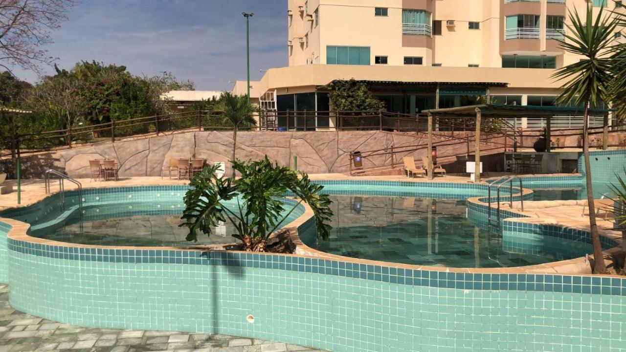 Apartamento 502 Para 5 Pessoas Caldas Novas Thermas Do Bosque Luaran gambar