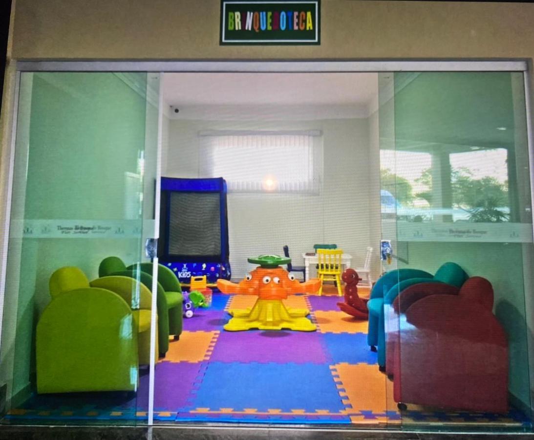 Apartamento 502 Para 5 Pessoas Caldas Novas Thermas Do Bosque Luaran gambar